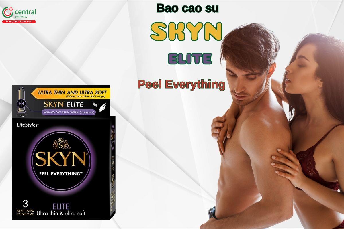 Bao cao su Skyn Elite mang lại cảm giác chân thật như không sử dụng bao cao su