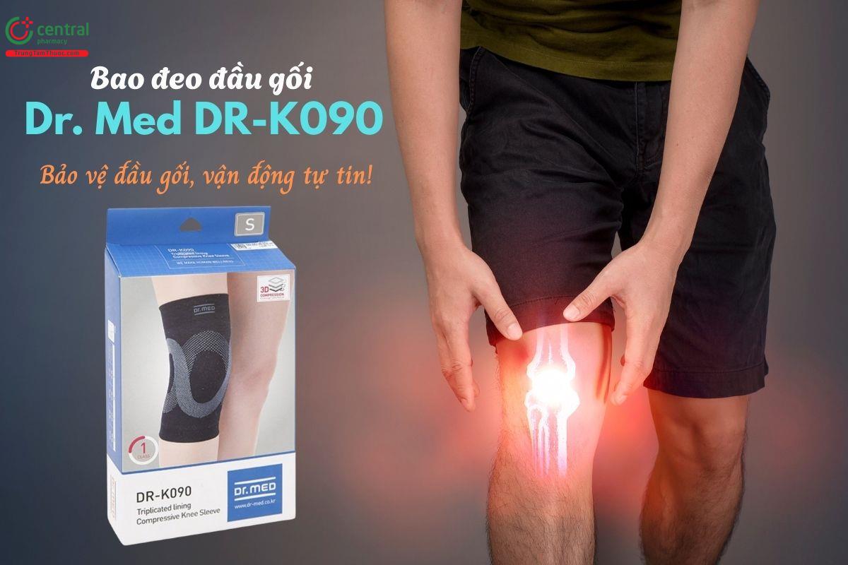 Bao đeo đầu gối Dr. Med DR-K090 - Bảo vệ đầu gối, vận động tự tin!