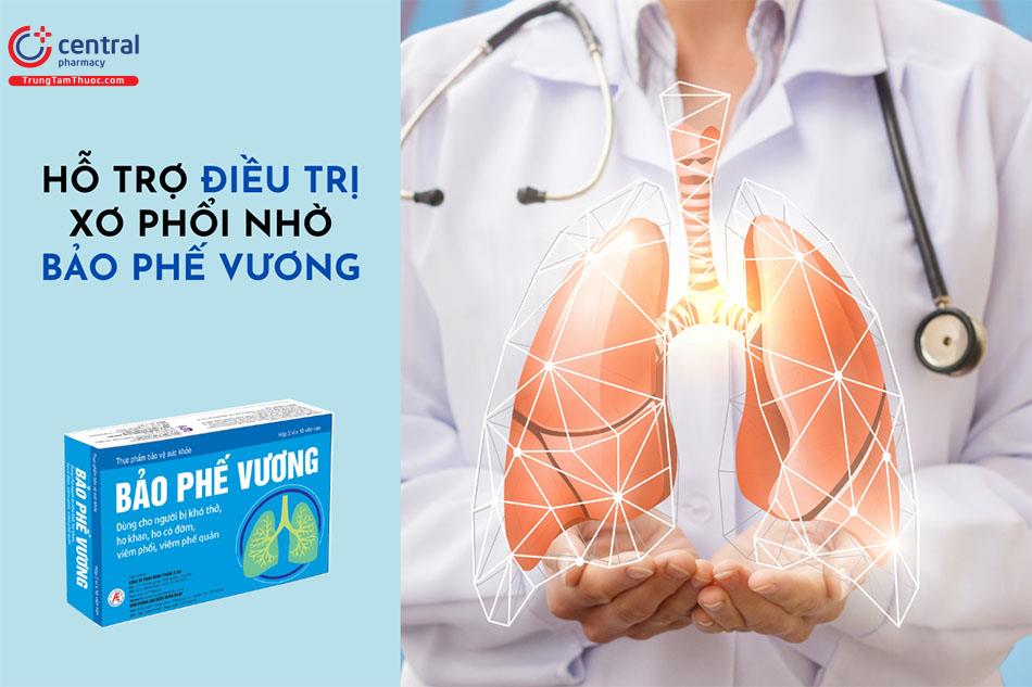 Bảo Phế Vương giúp giảm ho, viêm phổi