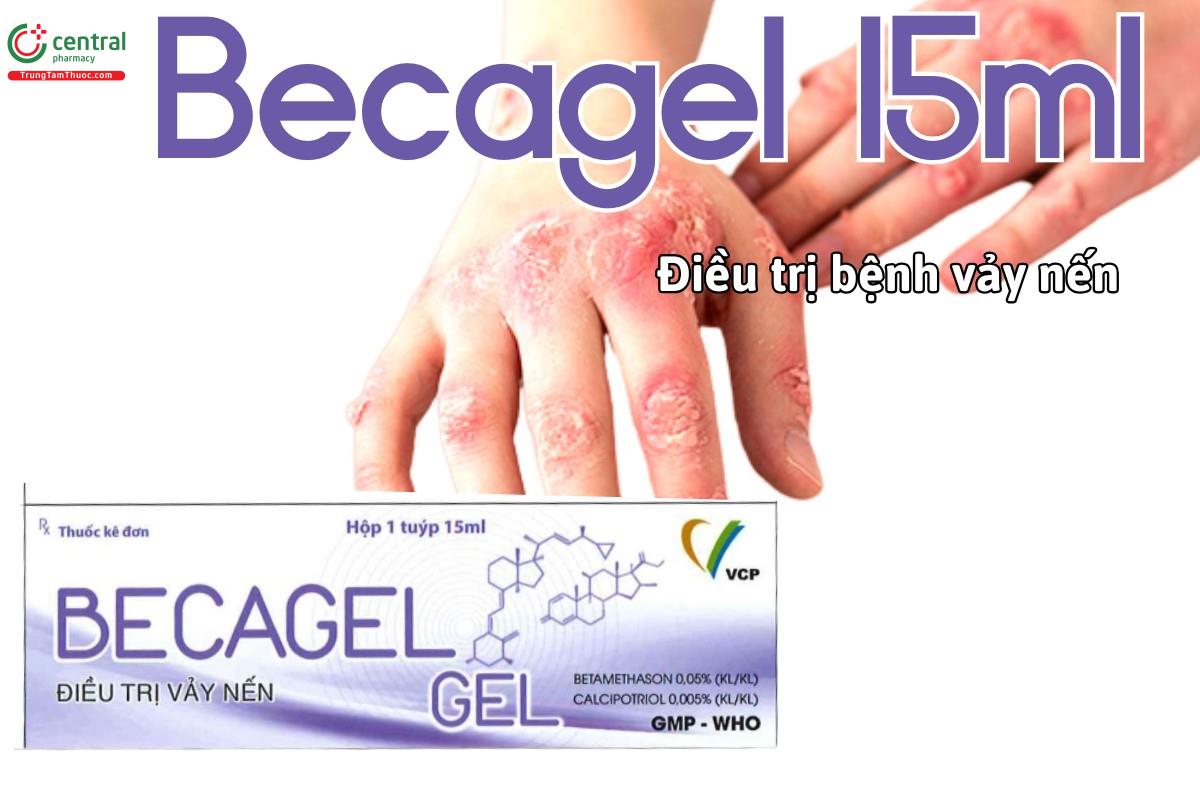 Thuốc Becagel 15ml điều trị bệnh vảy nến 