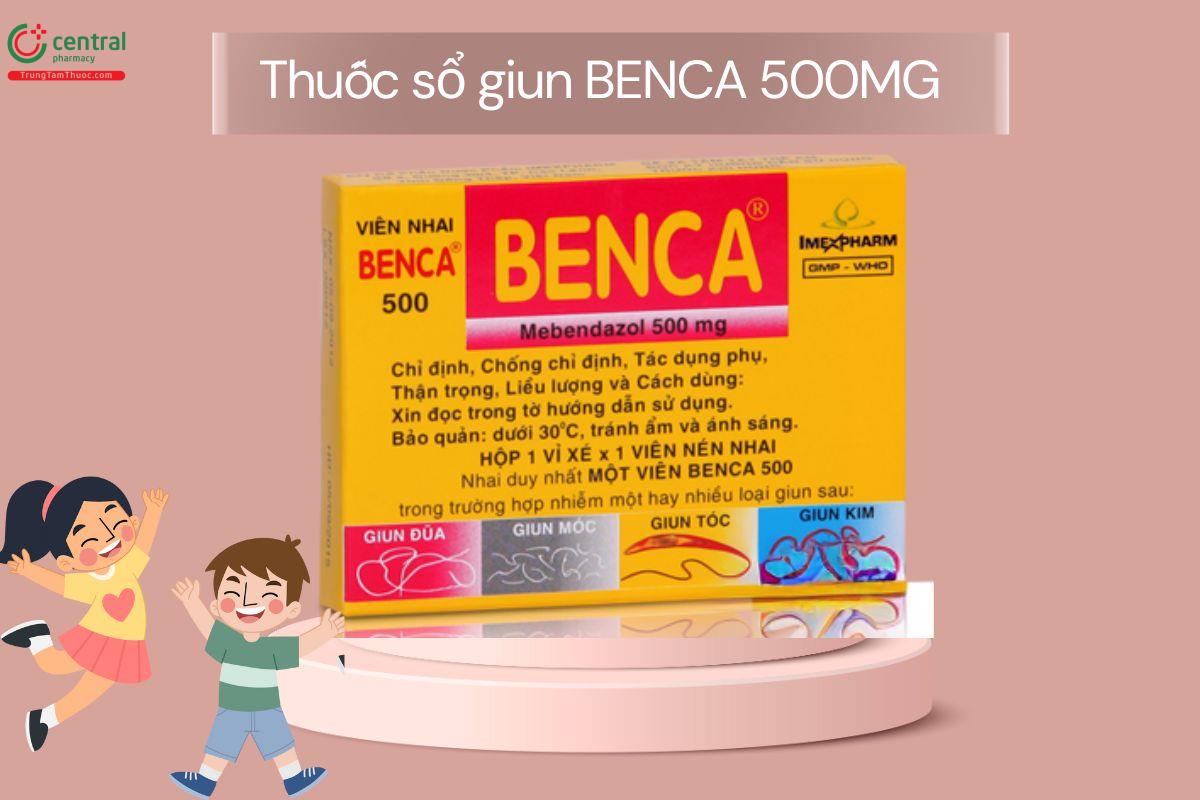 Thuốc tẩy giun Benca IMP 500