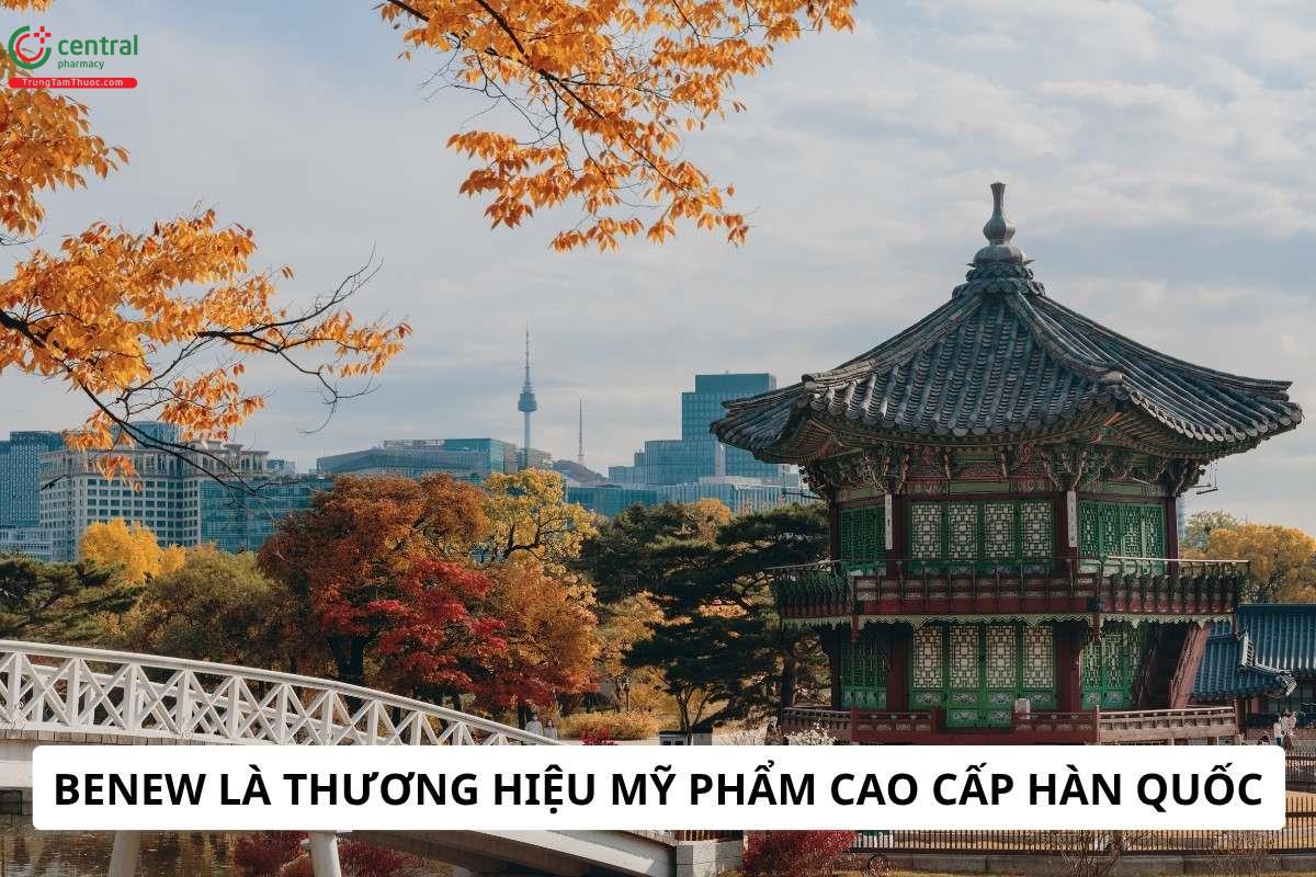 BENEW là thương hiệu mỹ phẩm cao cấp Hàn Quốc