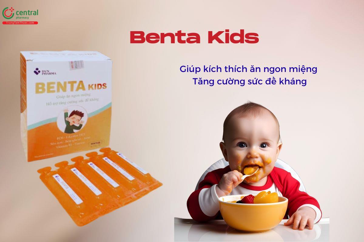 Benta Kids - Giúp ăn ngon miệng, tăng cường sức đề kháng