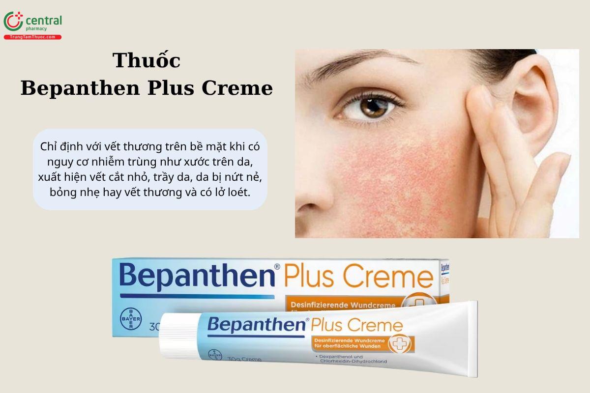 Chỉ định của thuốc Bepanthen Plus Creme