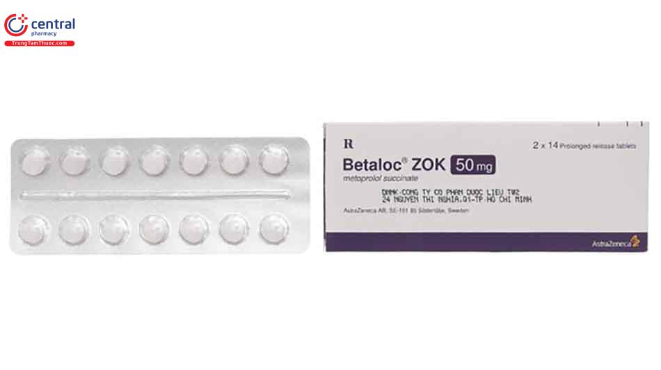 Thuốc Betaloc Zok 50mg