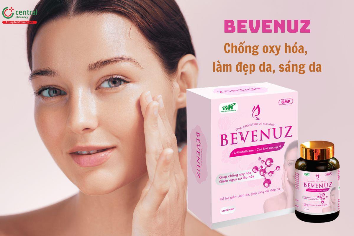 Bevenuz - Chống oxy hóa, làm đẹp da, sáng da, giảm sạm da