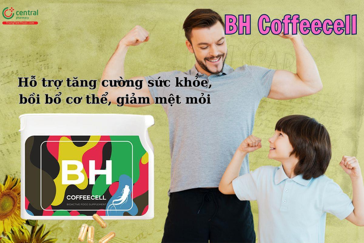 Viên uống BH Coffeecell chứa thành phần Nhân sâm Hoàng Đế 6 năm tuổi giúp tăng cường sức khỏe