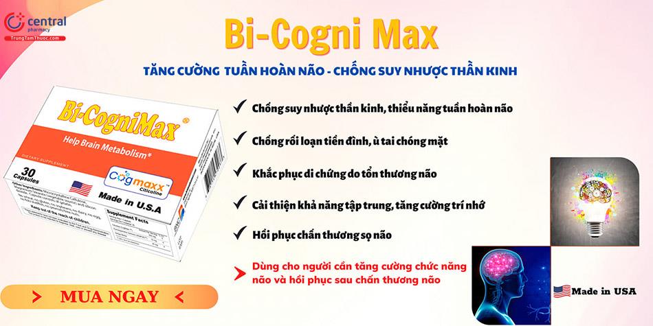 Hình 1: Tác dụng của Bi-Cognimax