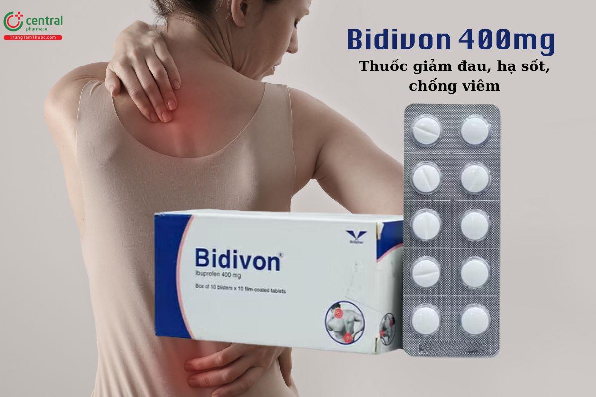 Thuốc Bidivon 400mg - Giảm đau, hạ sốt, chống viêm