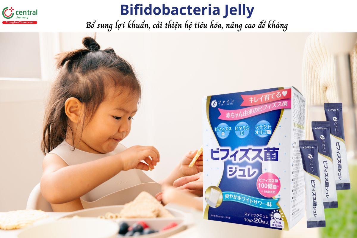 Bifidobacteria Jelly - Cân bằng hệ vi sinh đường ruột, tăng hấp thu