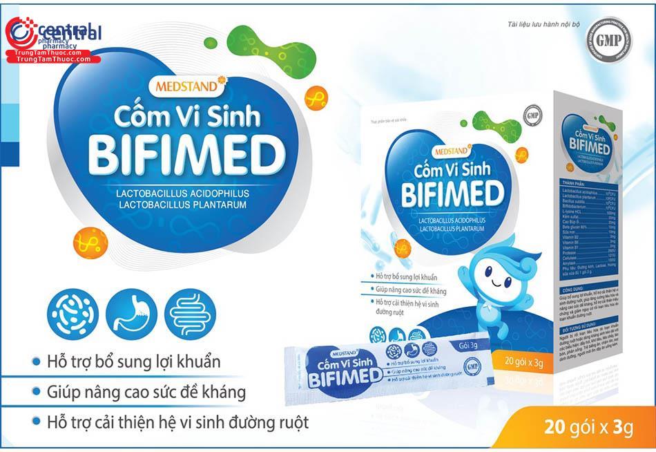 Cốm vi sinh Bifimed - bảo vệ tiêu hóa con trẻ