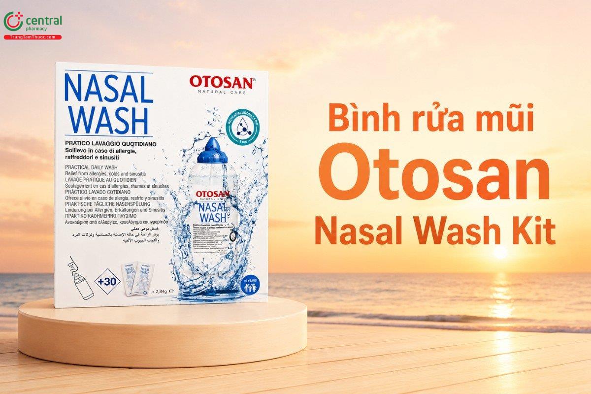 Bình rửa mũi Otosan Nasal Wash Kit