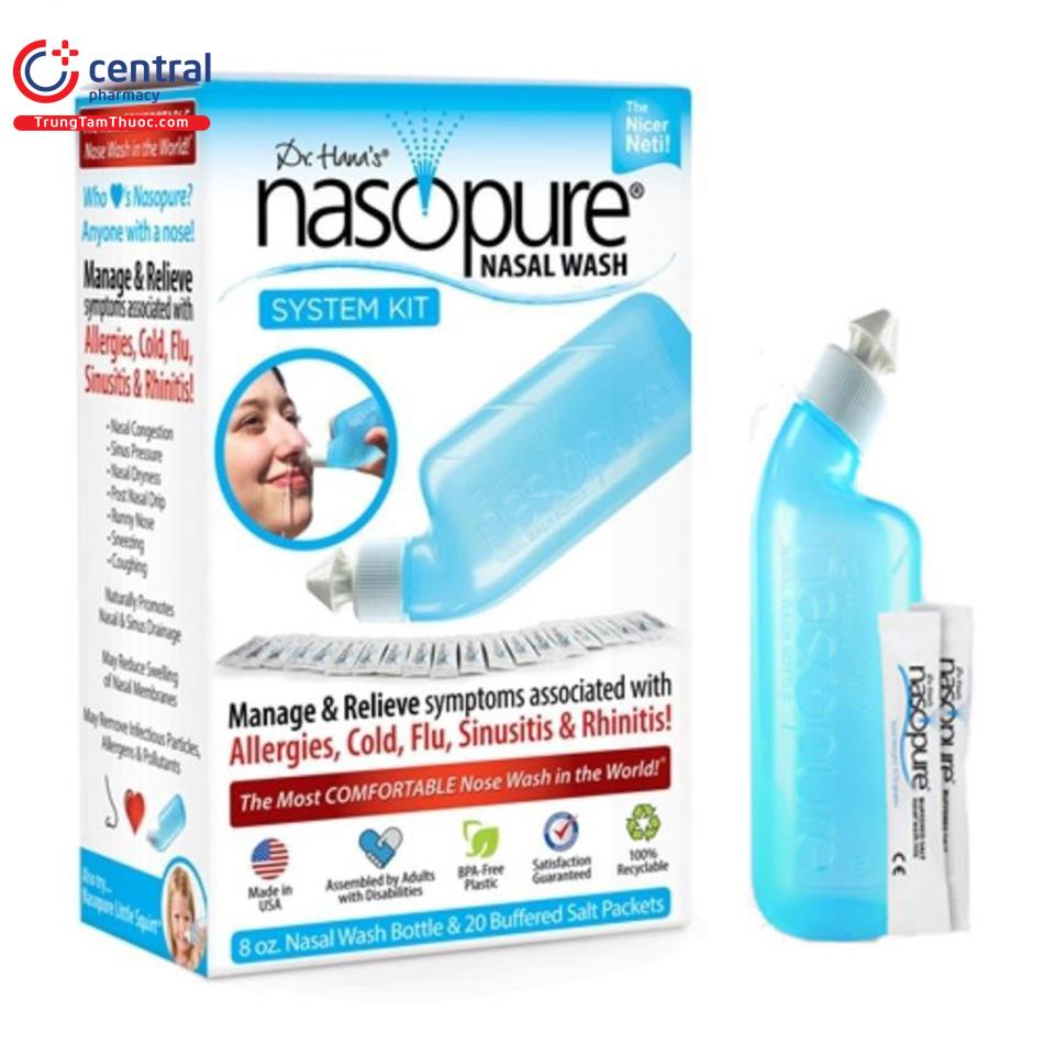 Bình rửa mũi Nasopure