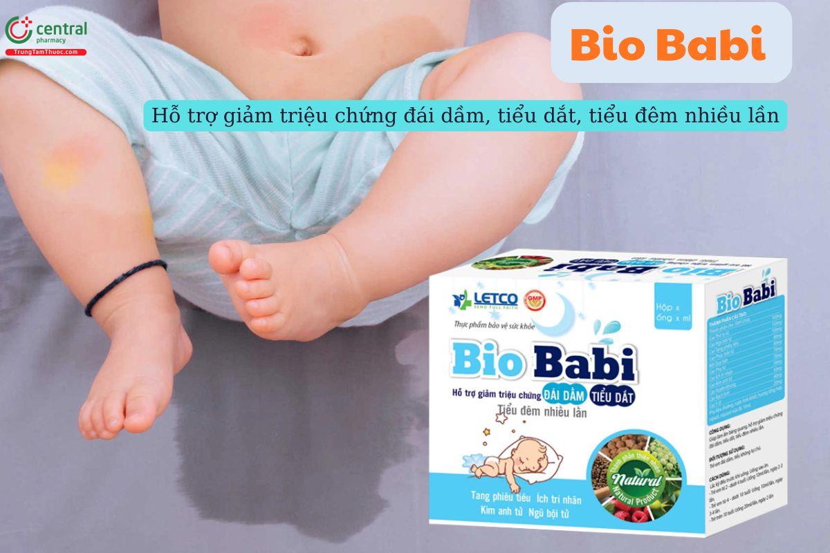 Bio Babi giúp cải thiện triệu chứng đái dầm ở trẻ em