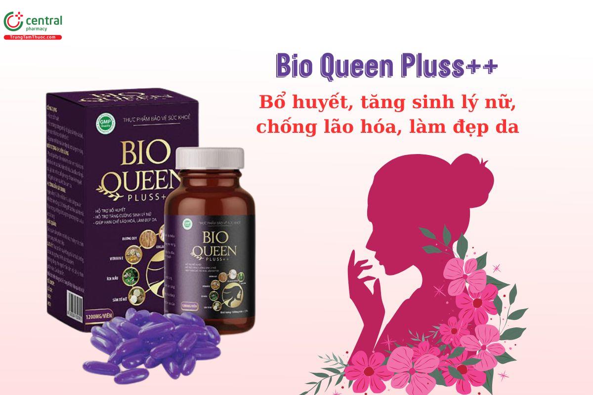Bio Queen Pluss++ - Bổ huyết, tăng sinh lý nữ, làm đẹp da