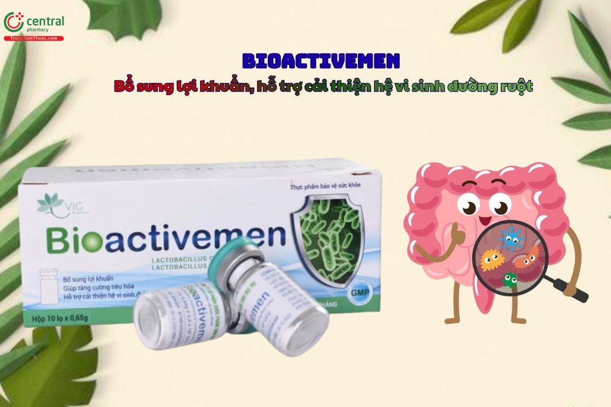 Bioactivemen hỗ trợ tiêu hóa & cân bằng hệ vi sinh đường ruột