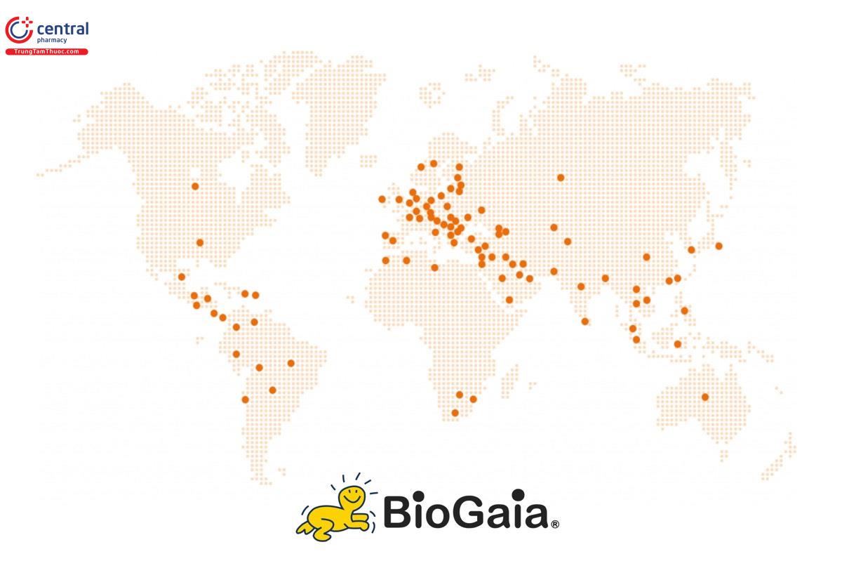 Mạng phân phối toàn cầu của BioGaia A.B