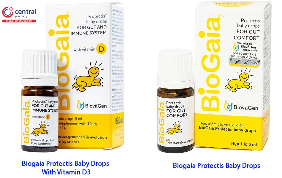 Các sản phẩm là Biogaia