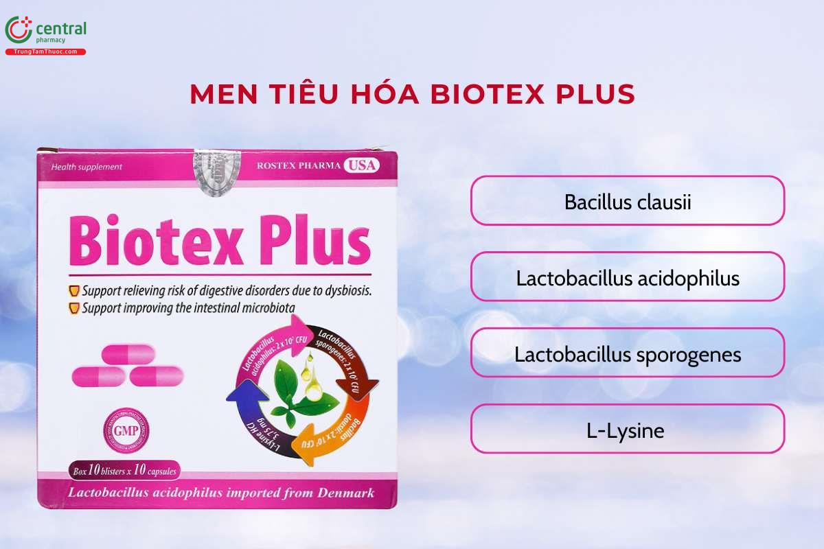 Thành phần Biotex Plus