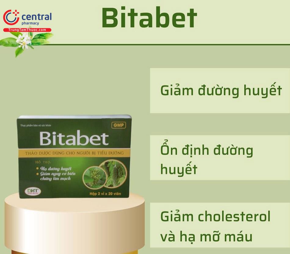 Công dụng của Thực phẩm bảo vệ sức khỏe Bitabet