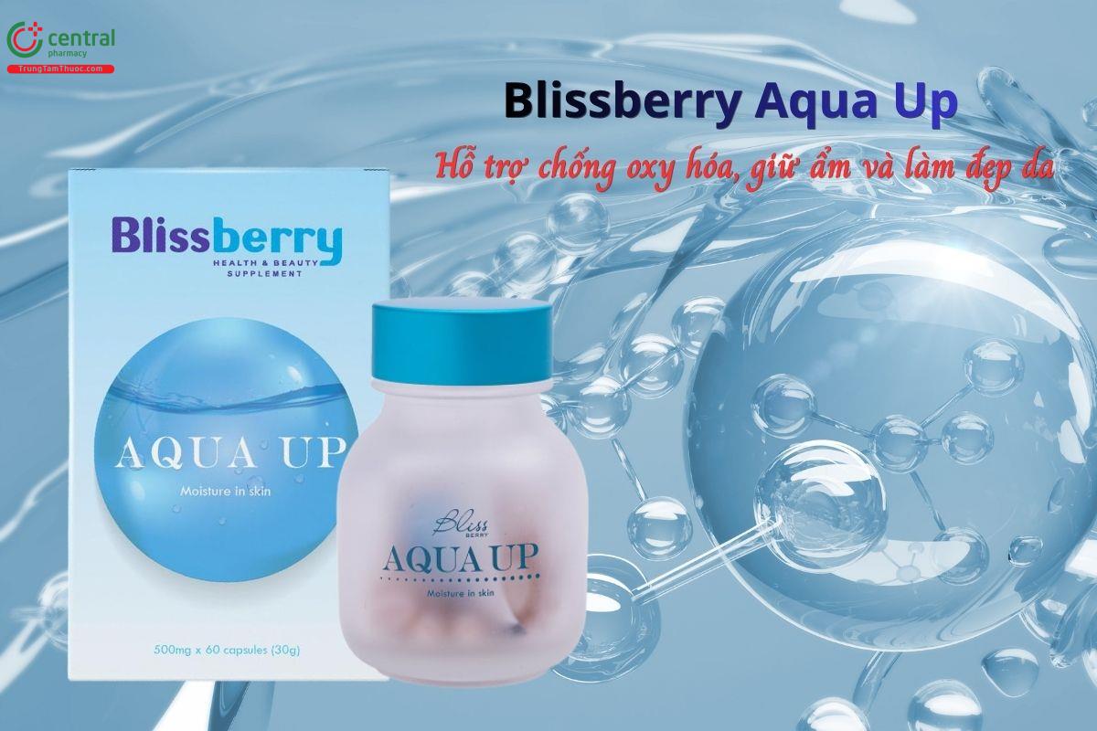 Blissberrye Aqua Up giúp chống oxy hoá, dưỡng ẩm, làm đẹp da