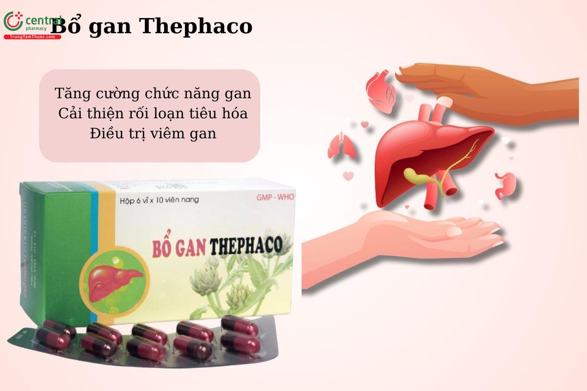 Chỉ định của thuốc Bổ gan Thephaco