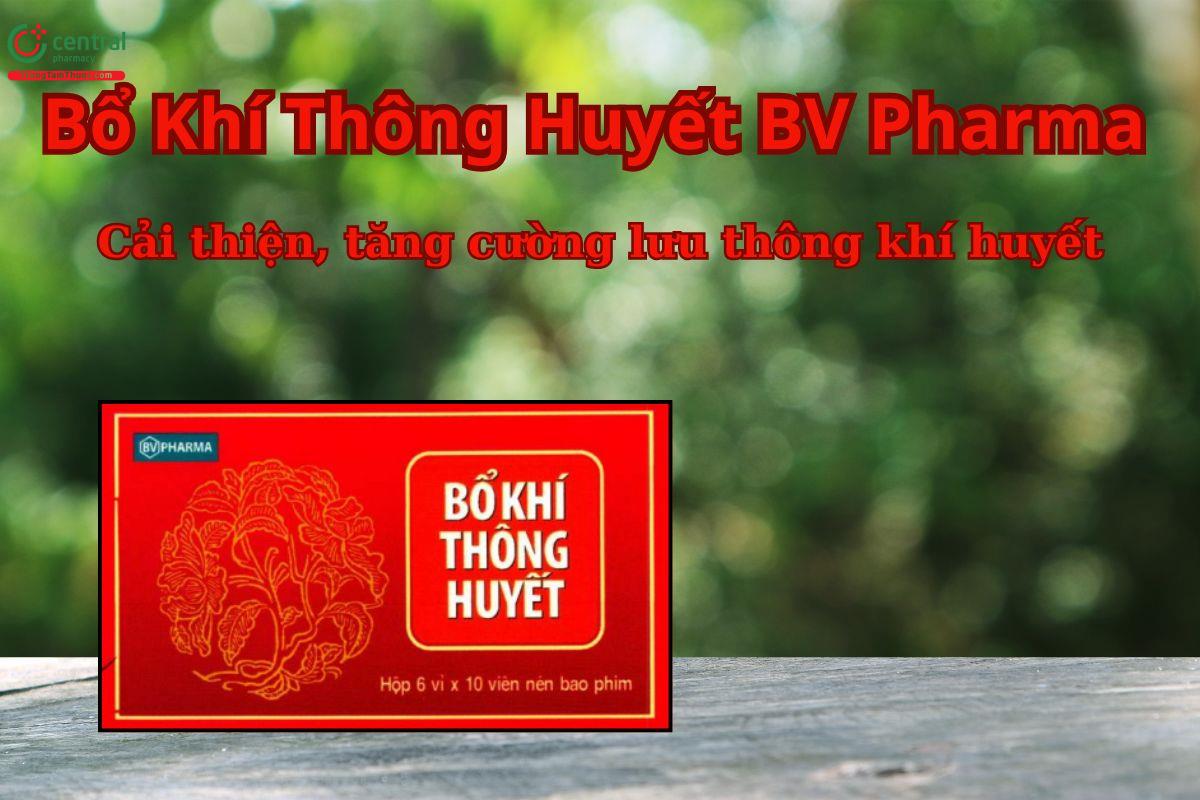 Bổ Khí Thông Huyết BV Pharma