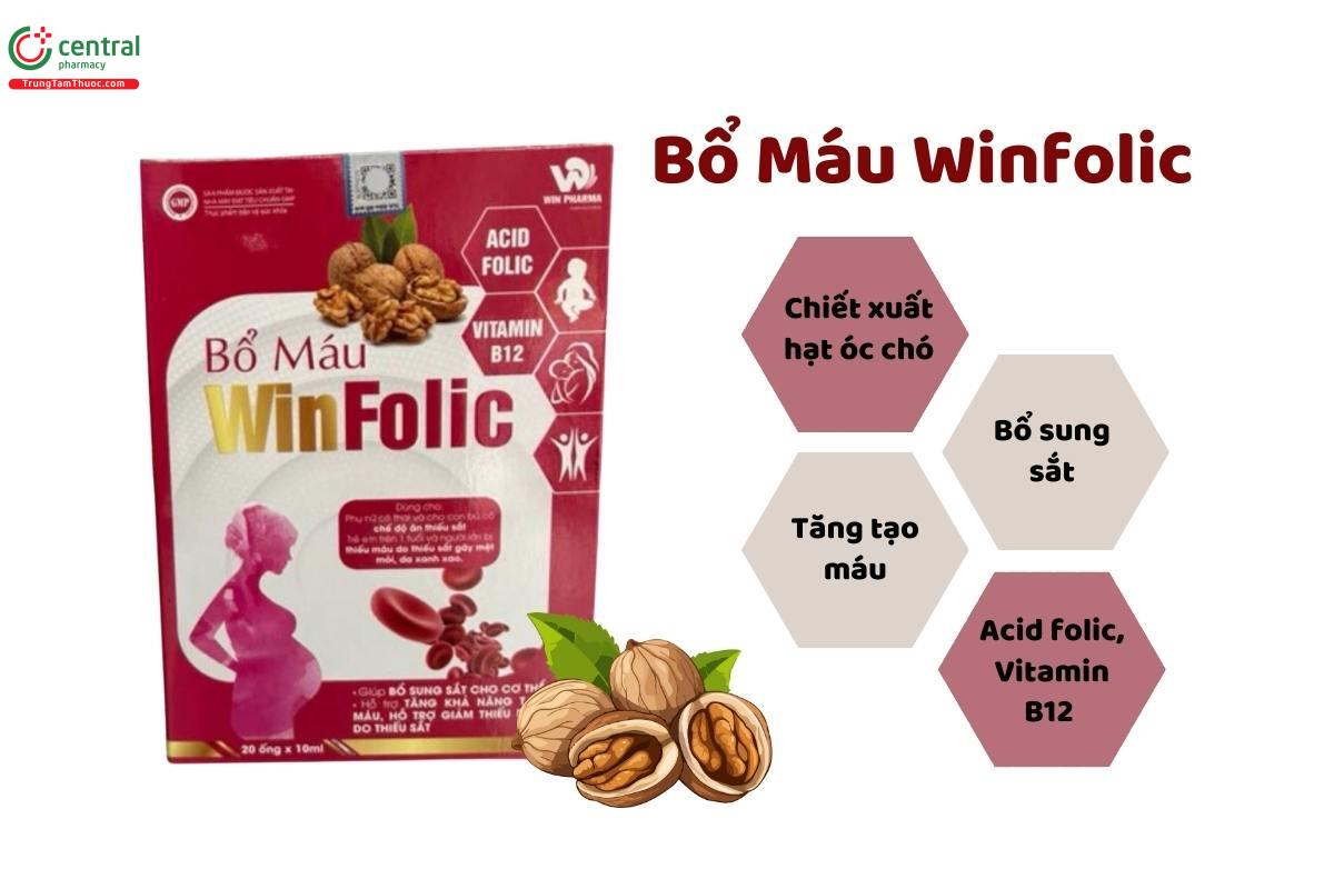 Bổ Máu Winfolic có công dụng gì?