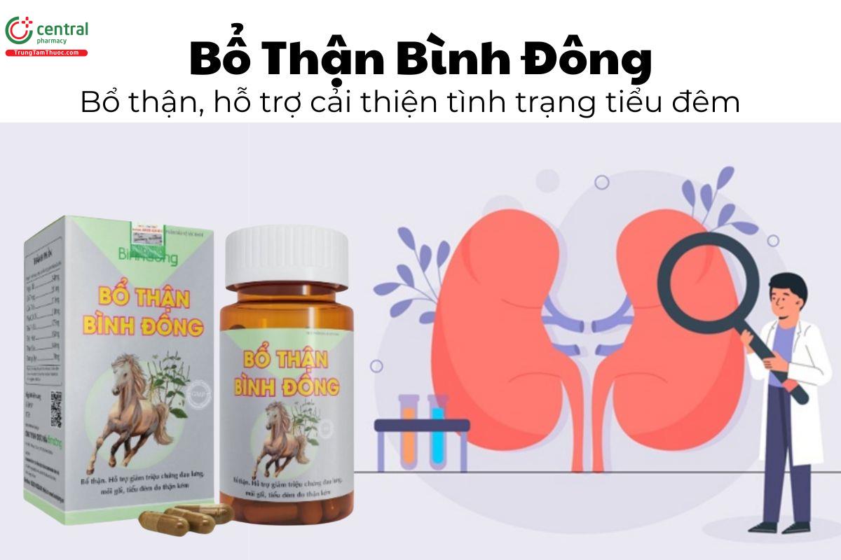 Bổ Thận Bình Đông - Bổ thận, hỗ trợ cải thiện tình trạng tiểu đêm