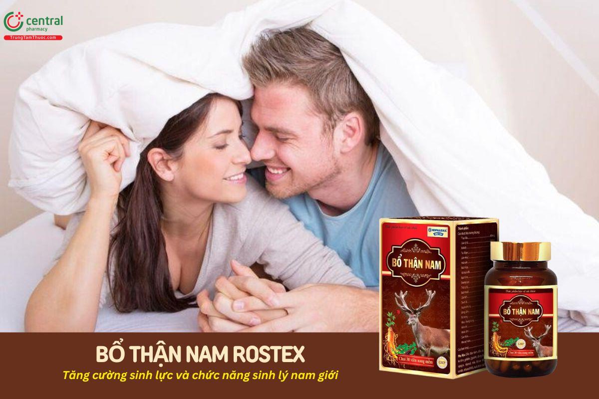 Bổ Thận Nam Rostex - Hỗ trợ tăng cường sinh lực cho phái mạnh