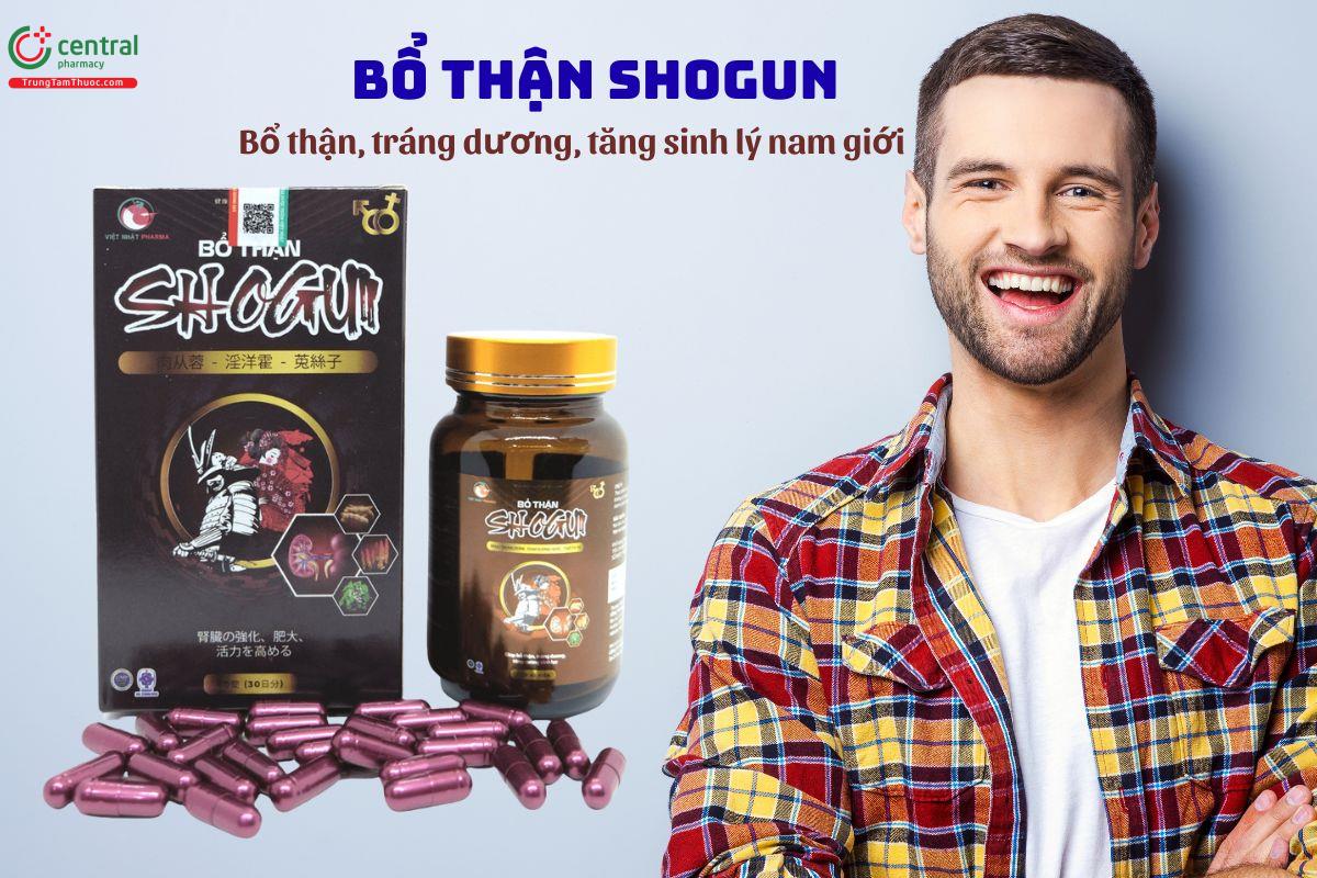 Bổ thận Shogun - Bổ thận, tráng dương, tăng sinh lý nam giới