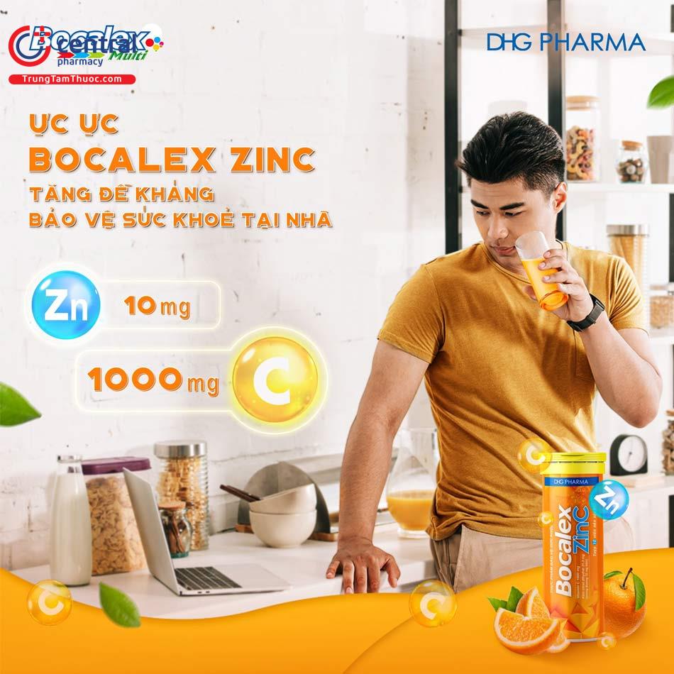 Bocalex ZinC bổ sung vitamin C và kẽm cho cơ thể