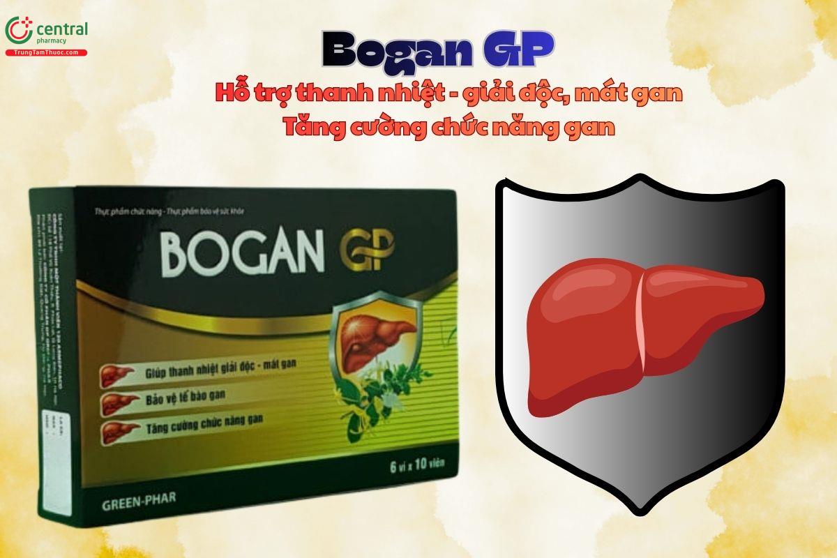 Bogan GP hỗ trợ thanh nhiệt, giải độc, bảo vệ tế bào gan