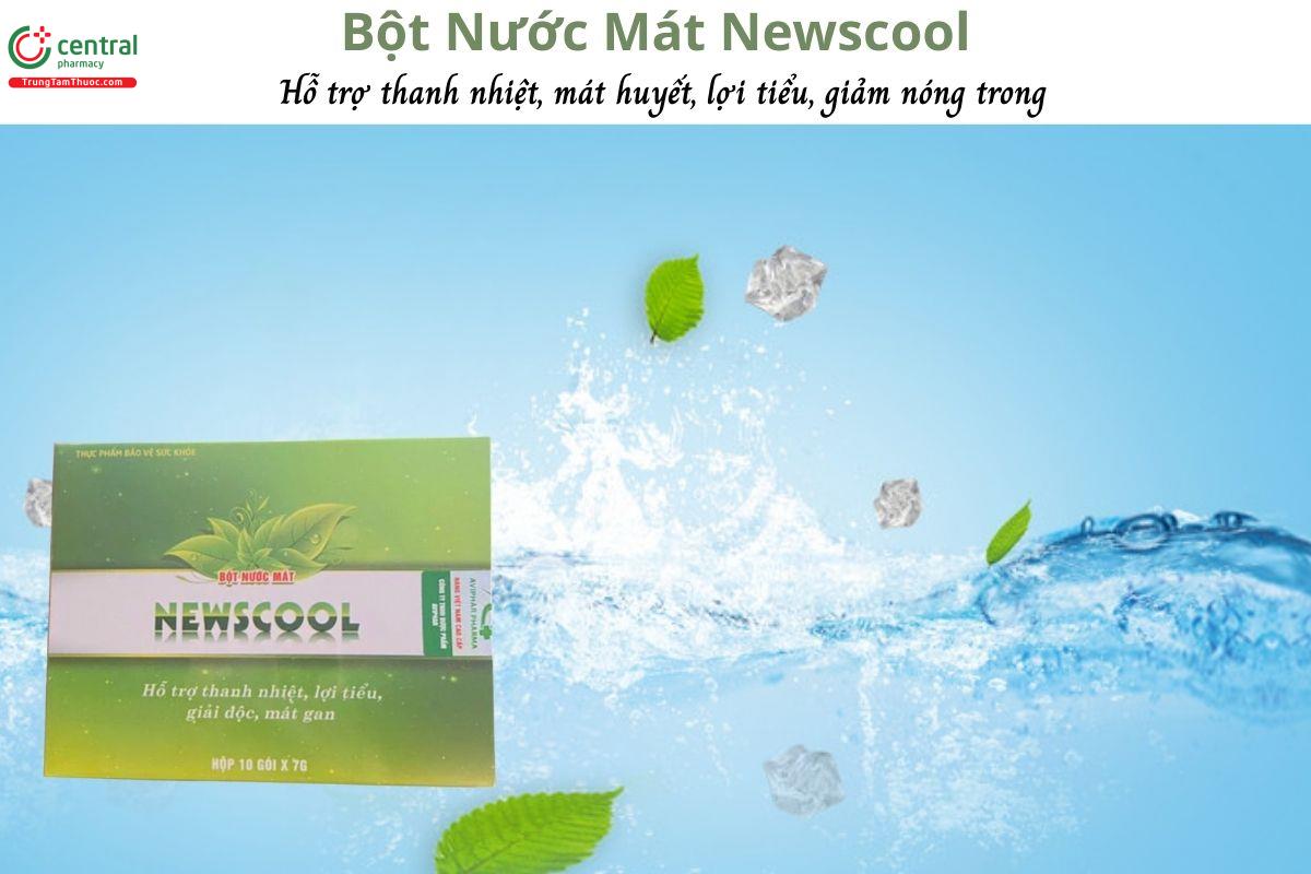 Bột Nước Mát Newscool - Hỗ trợ thanh nhiệt, lợi niệu, giải độc, mát gan