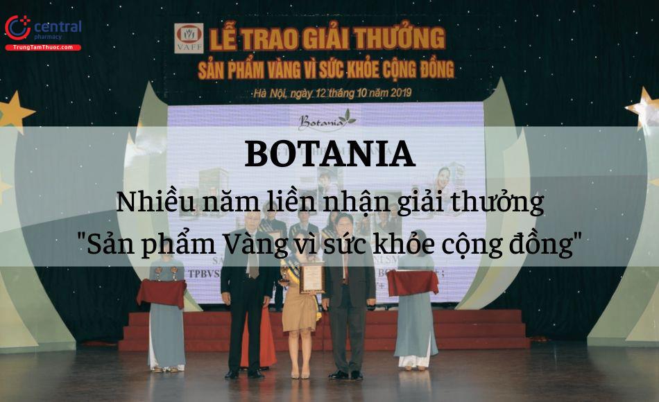 Botania được nhiều người tin dùng