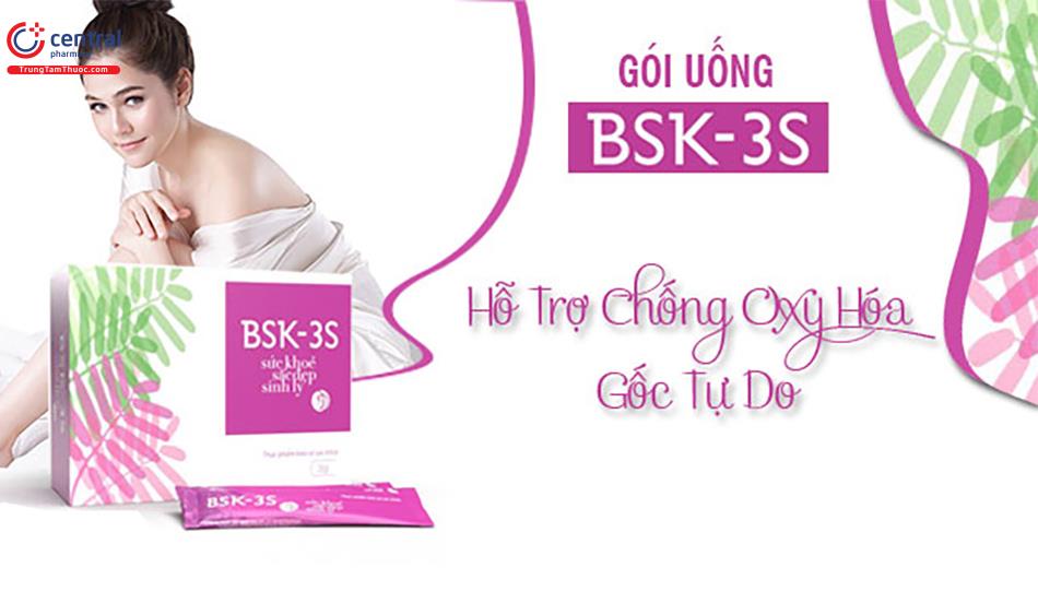 BSK - 3S cân bằng nội tiết, lấy lại thanh xuân