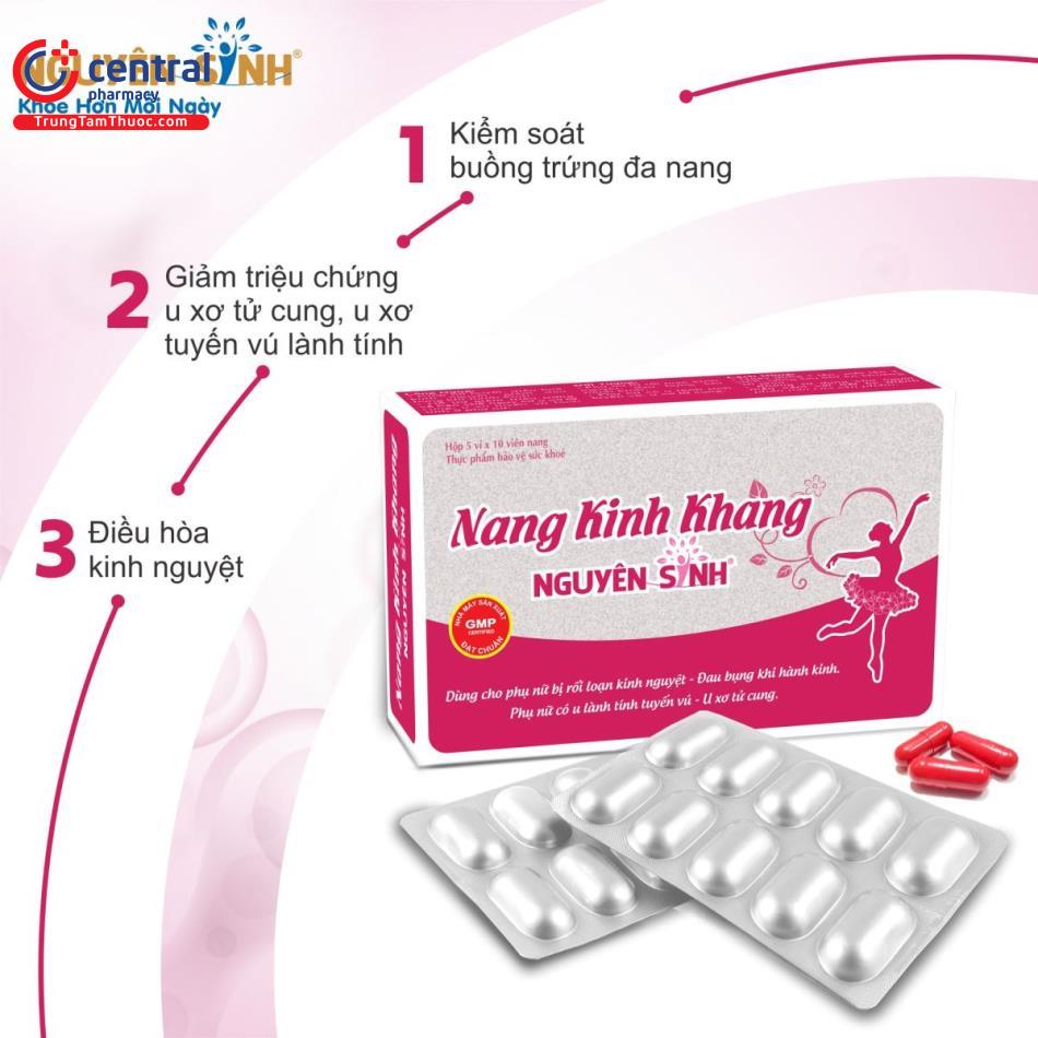 Hình 2: Tác dụng của Bụng Kinh Khang Nguyên Sinh