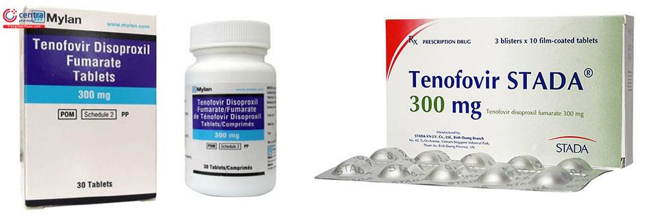 Các loại thuốc có chứa Tenoforvir
