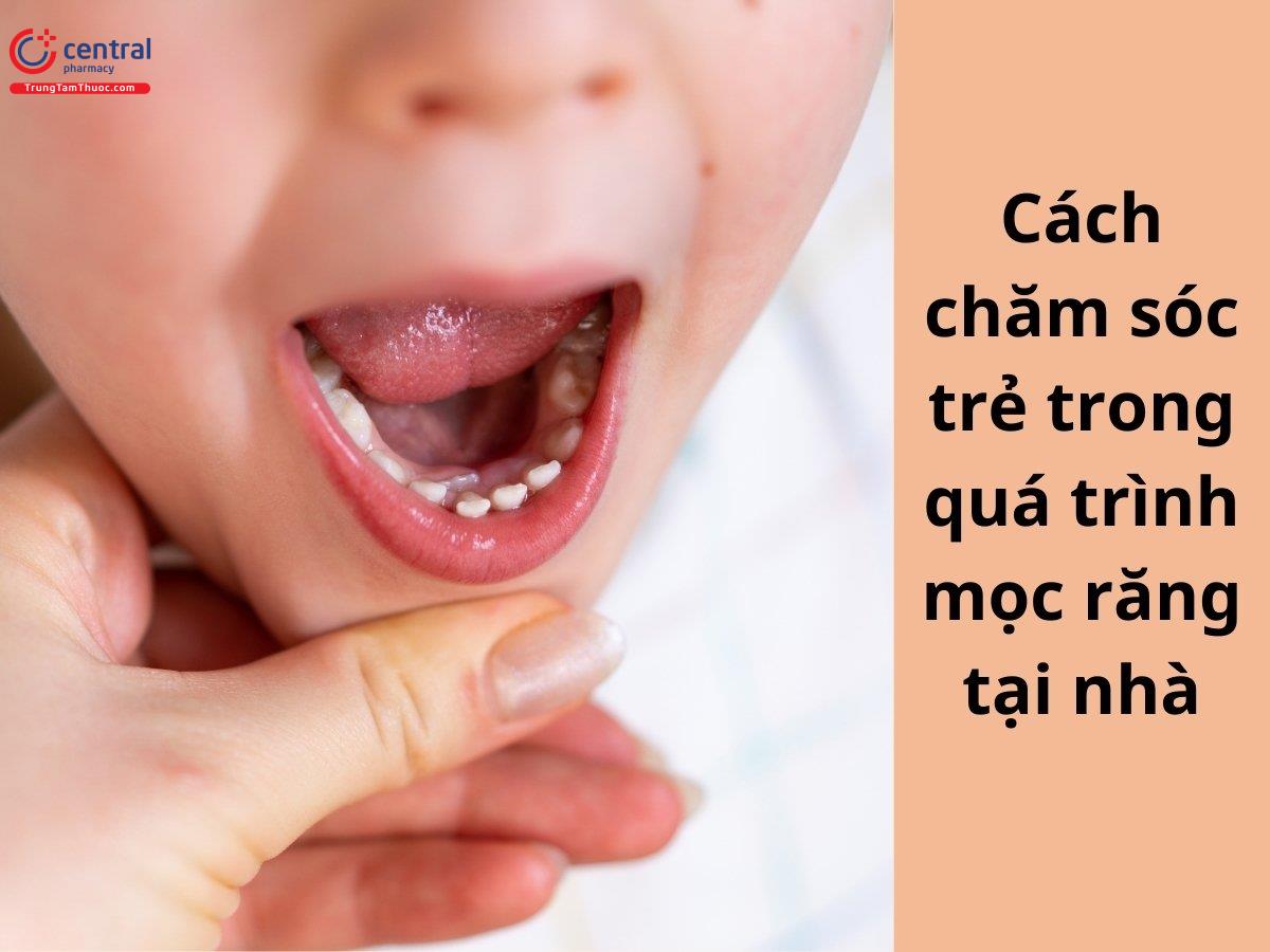 Cách chăm sóc trẻ trong quá trình mọc răng tại nhà