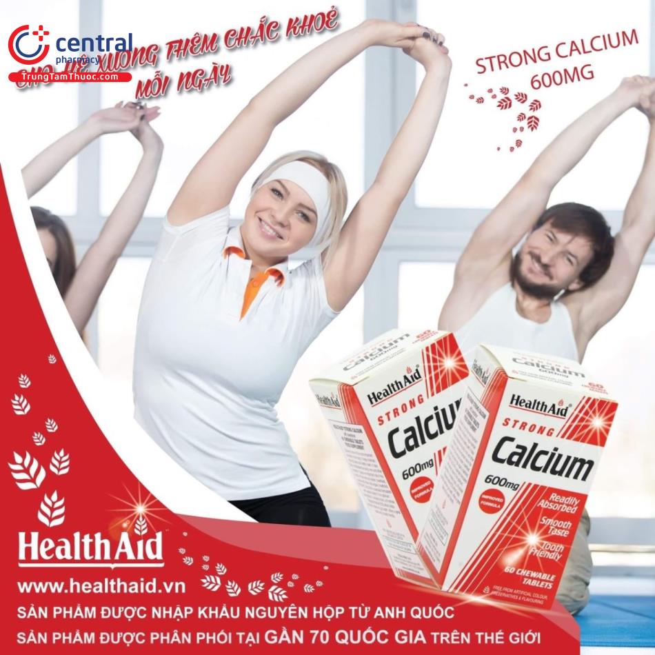 Hình 3: Strong Calcium 600mg HealthAid