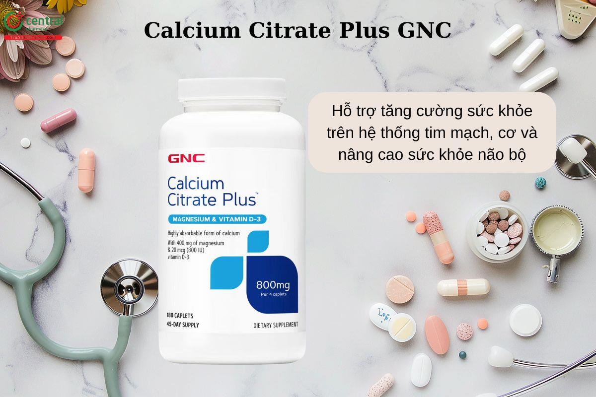 Công dụng của Calcium Citrate Plus