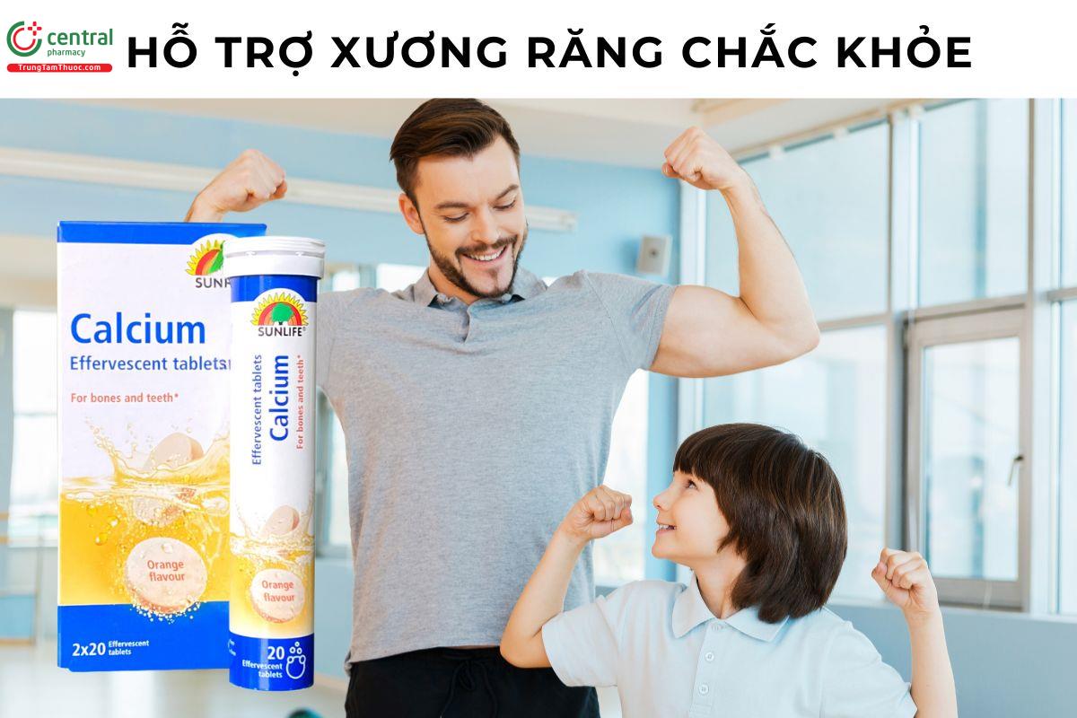 Công dụng viên sủi Calcium Effervescent Tablets