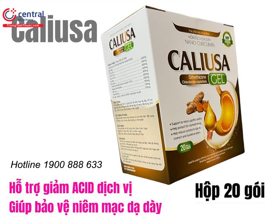 Tác dụng của Caliusa Gel