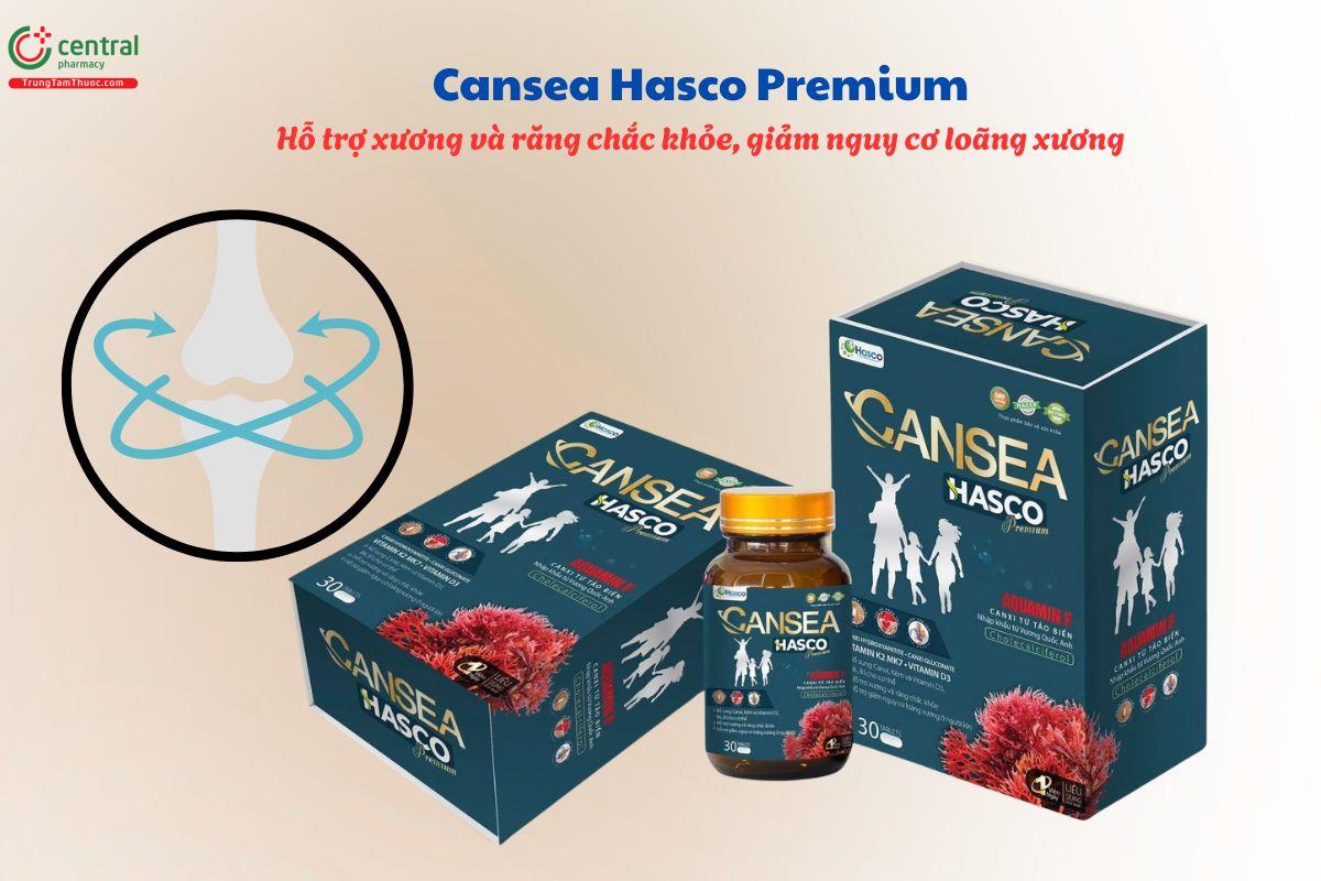 Cansea Hasco Premium hỗ trợ phát triển xương và răng khỏe mạnh