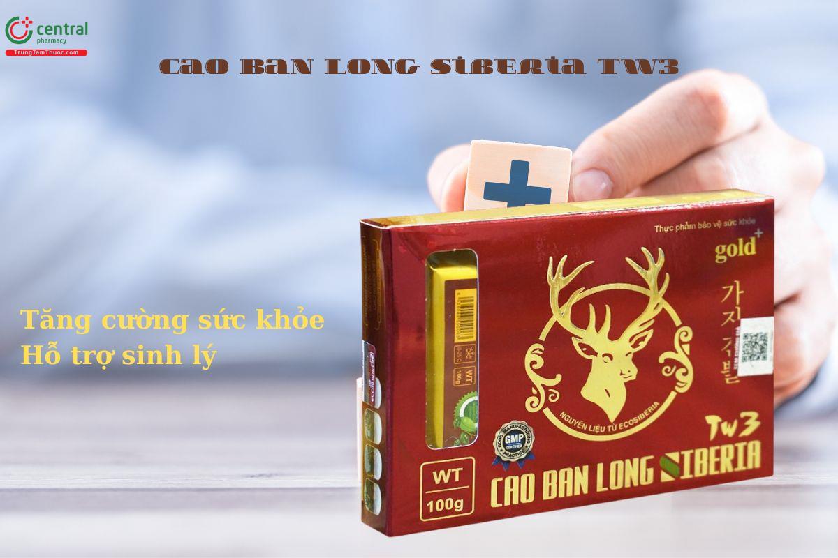 Cao Ban Long Siberia TW3 - Hỗ trợ bổ huyết, hoạt huyết, tăng cường sức khỏe