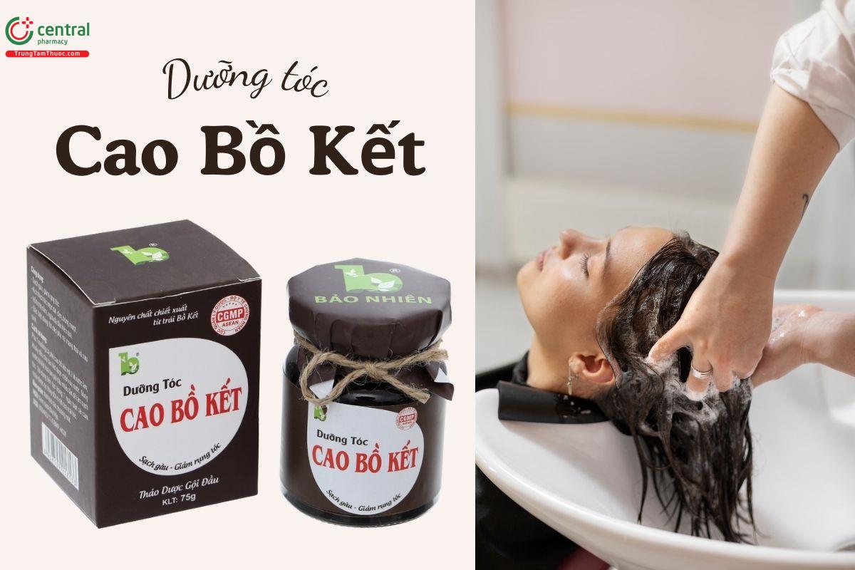 Gội đầu Cao Bồ Kết Bảo Nhiên có công dụng gì?