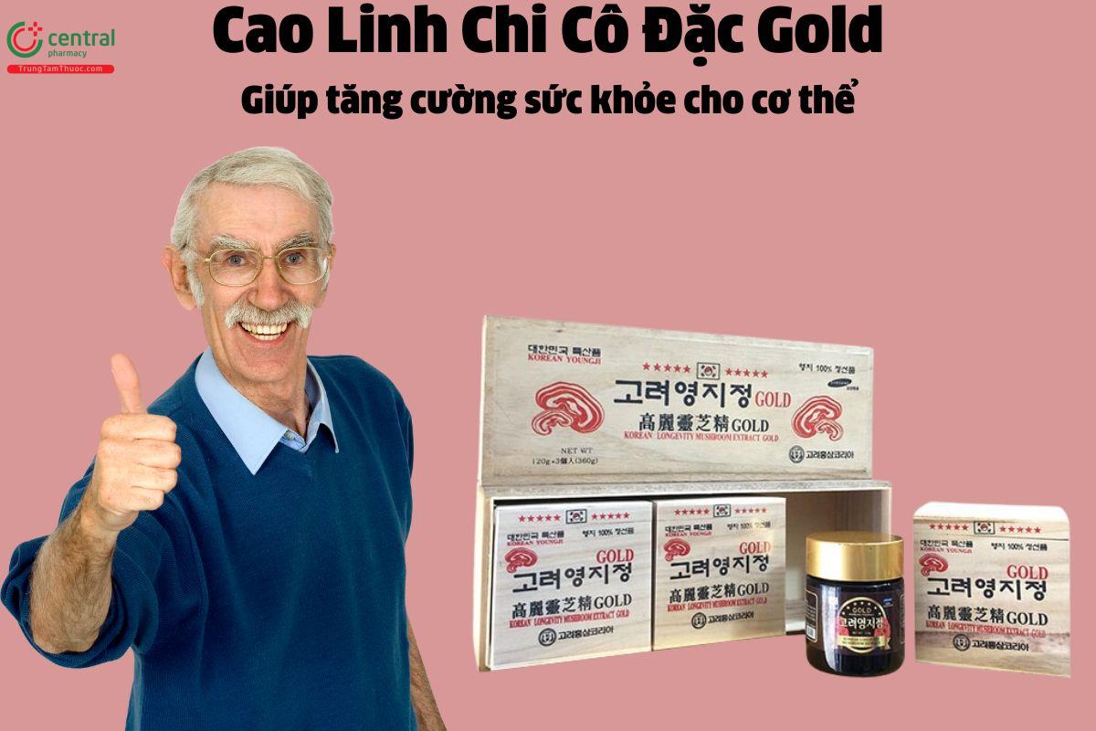 Cao Linh Chi Cô Đặc Gold (Hộp gỗ trắng) - tăng cường sức khỏe