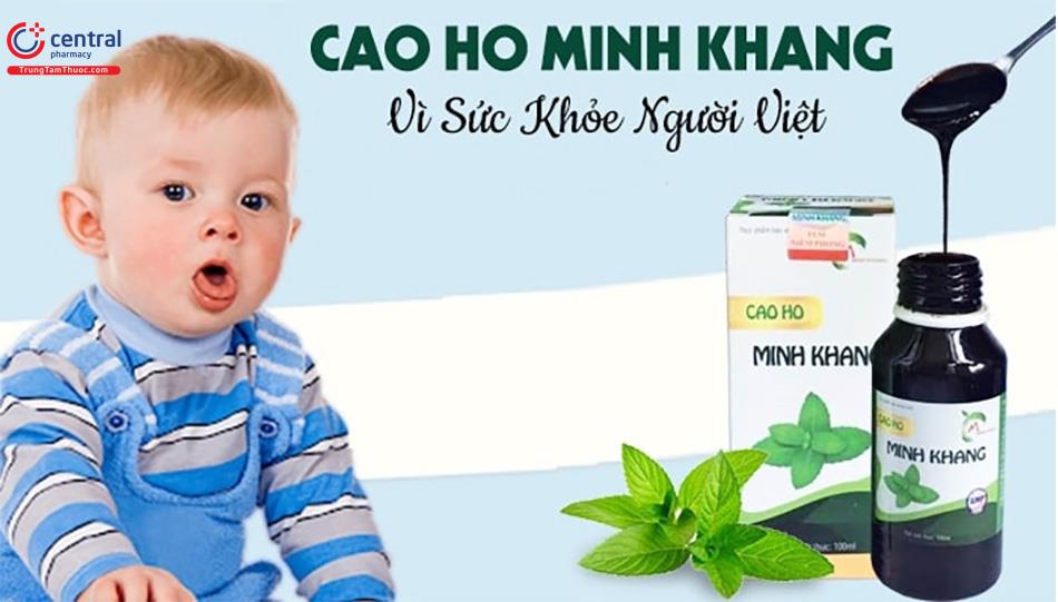 Cao ho Minh Khang - Bảo vệ họng cho trẻ khỏe mạnh