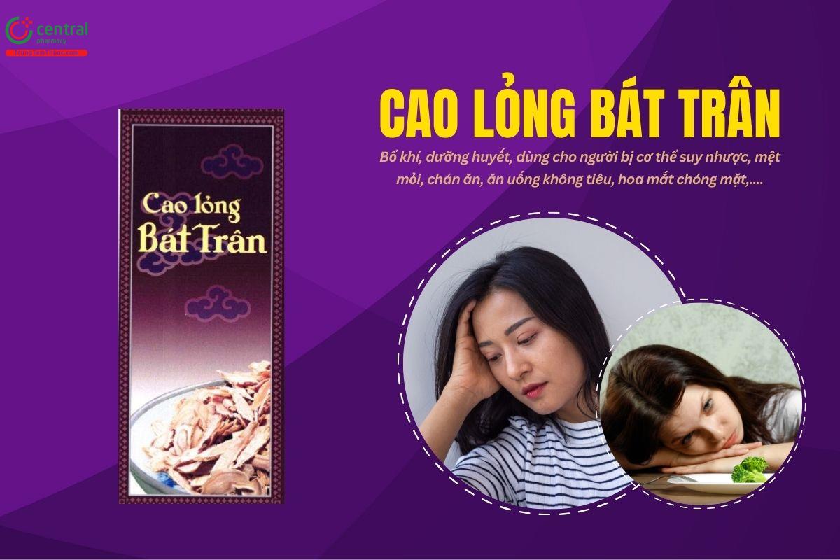 Thuốc Cao lỏng Bát trân Hataphar bổ khí, dưỡng huyết, tăng sức khỏe