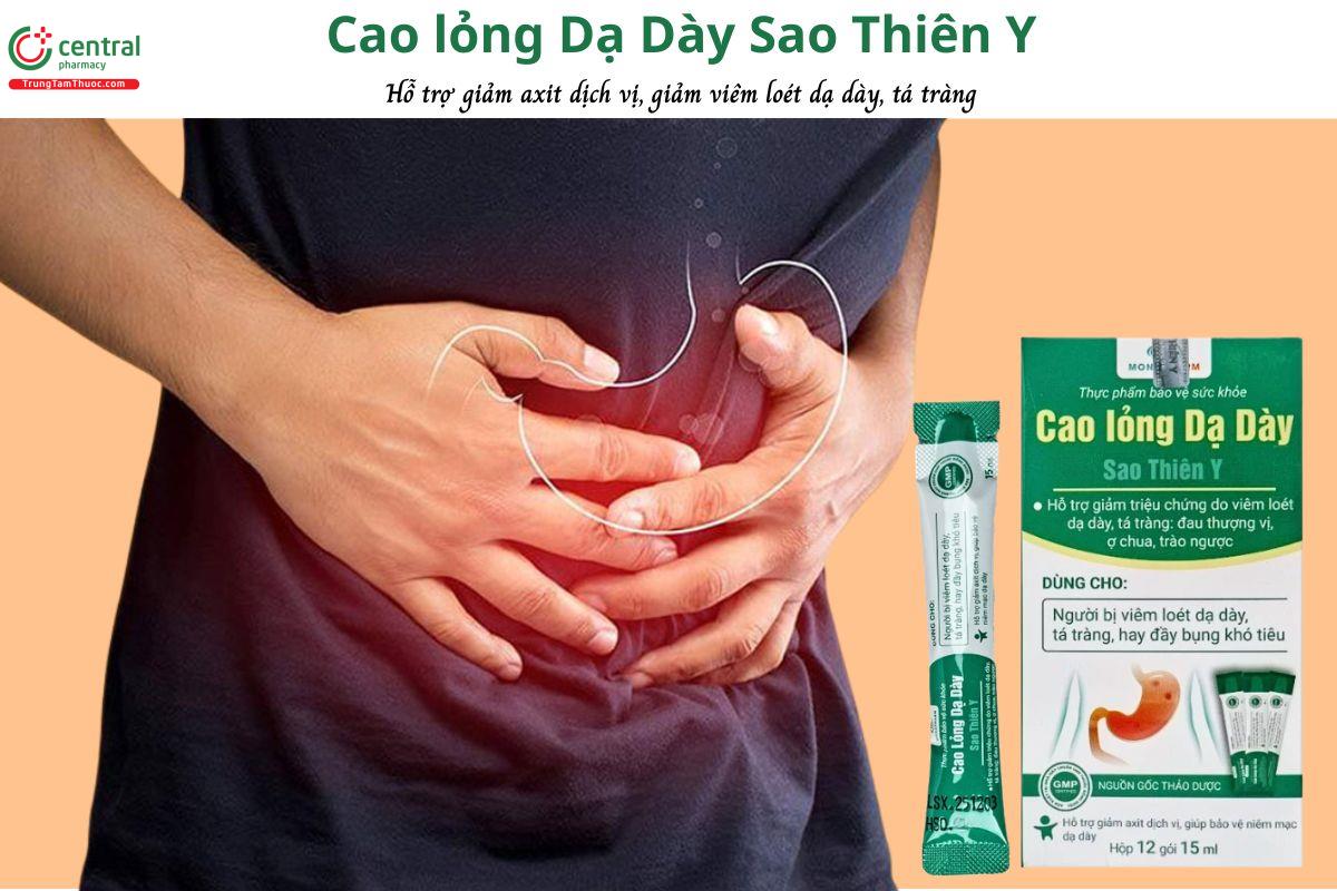 Cao lỏng Dạ Dày Sao Thiên Y - Hỗ trợ giảm axit dịch vị, giảm viêm loét dạ dày
